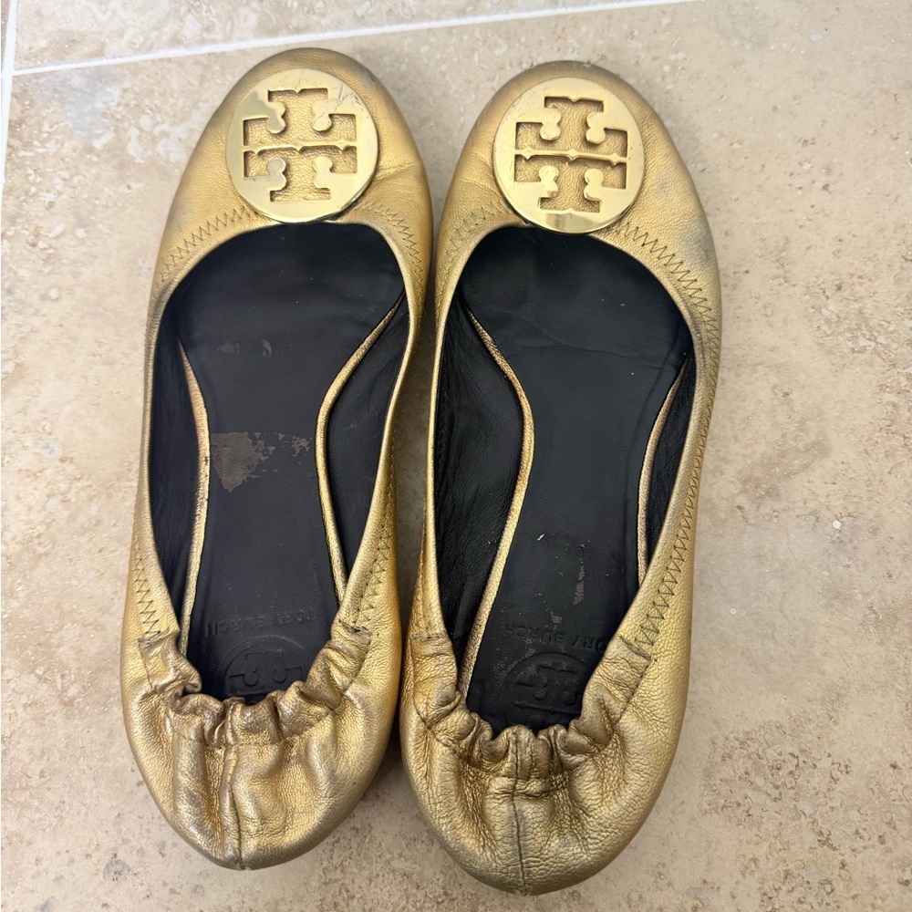 Tory Burch Ballet Flats Size 8 - Picture 2 of 4